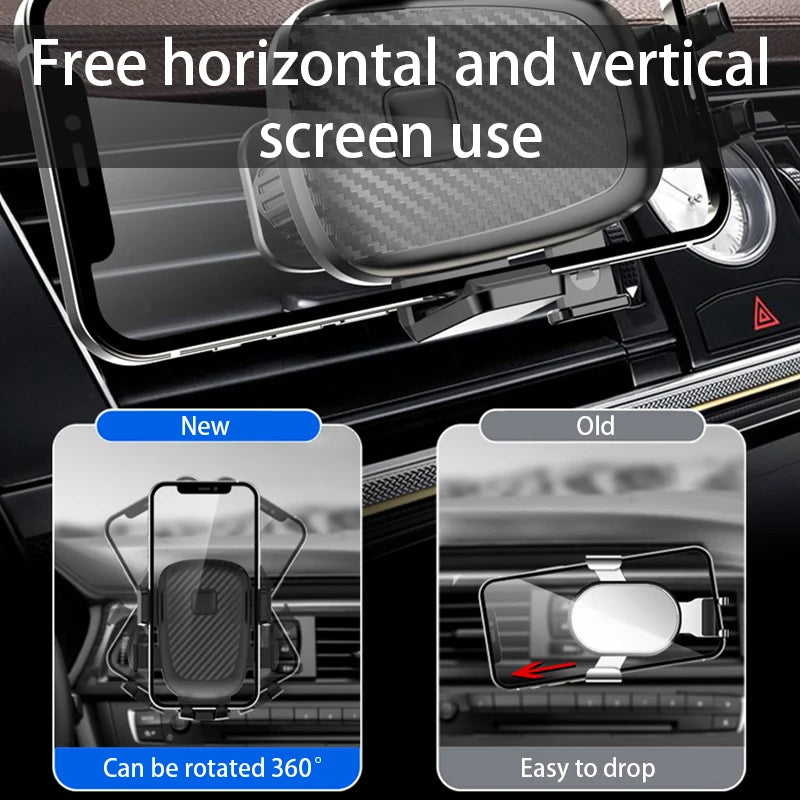 Car Air Vent Phone Holder Base with 17mm Joint
