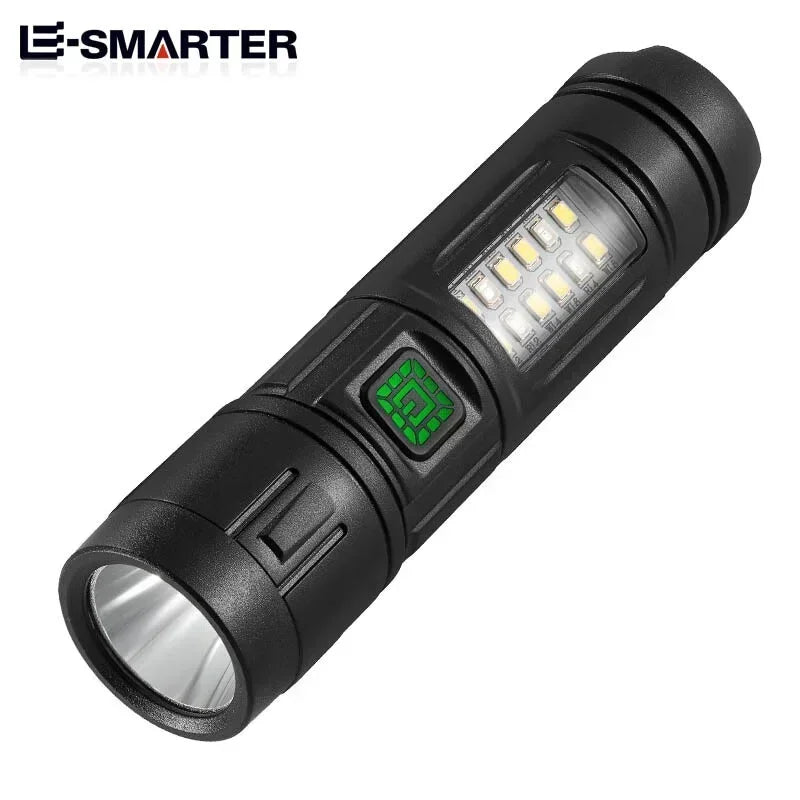 Rechargeable LED Flashlight | 600 Lumen Waterproof Torch for Camping & Fishing