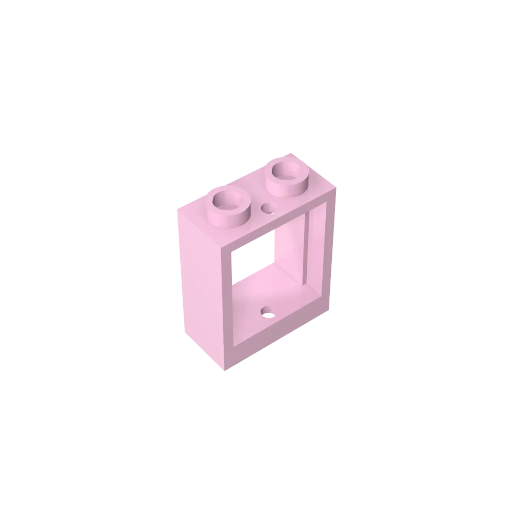 Gobricks GDS-783 Frame 1x2x2 Window | Compatible Building Block for DIY Projects close-up view