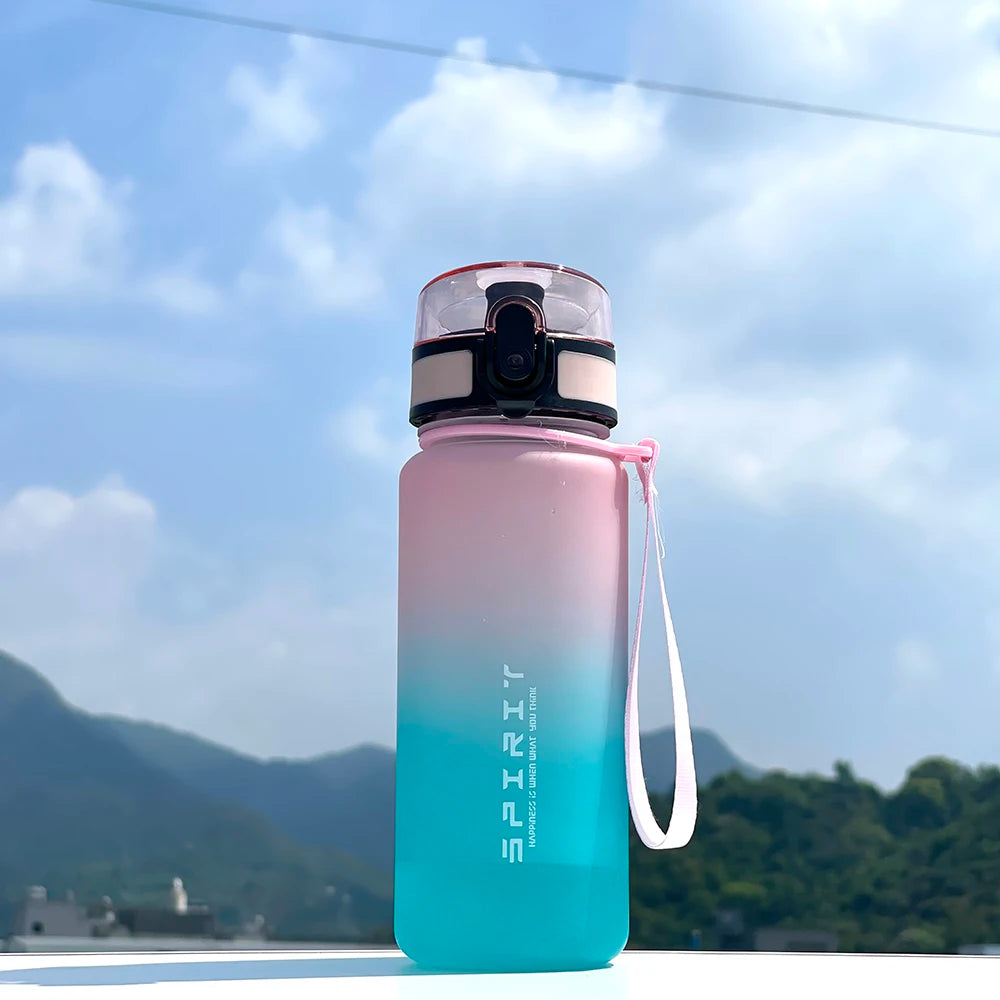 Large Capacity Motivational Sports Water Bottle 500ML/1000ML - Leak Proof Portable Re lifestyle view