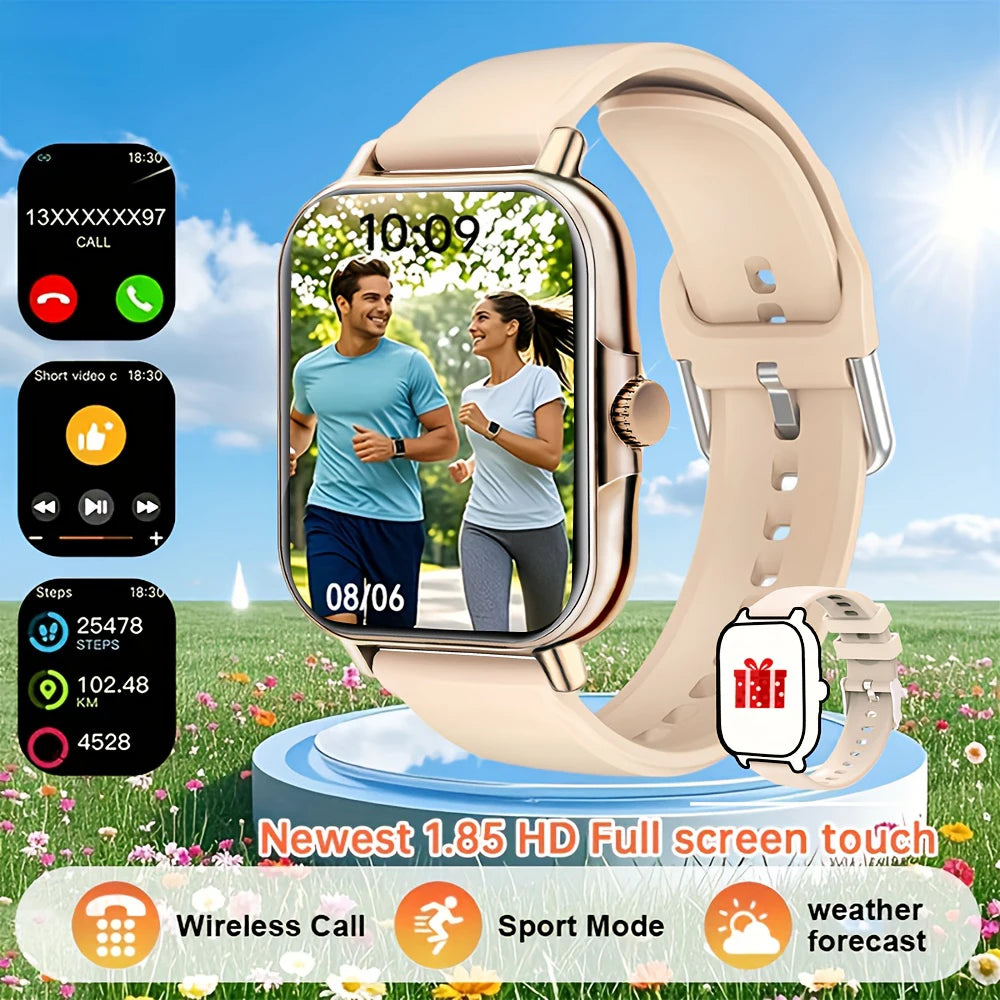 KESHUYOU H6 Plus Smart Watch | 1.85-Inch Bluetooth Calling Fitness Tracker alternate view
