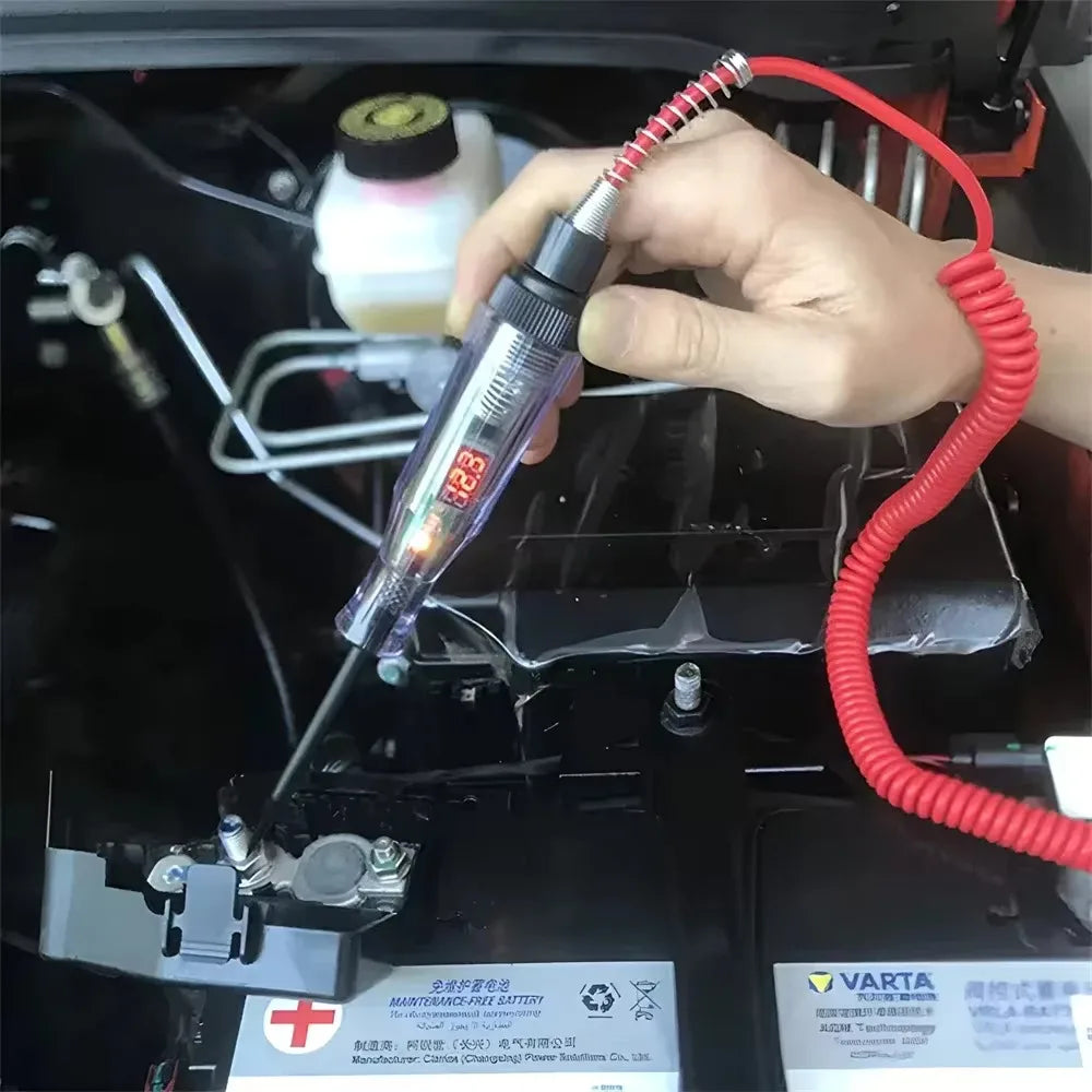 Car Voltage Circuit Tester Pen 6V 12V 24V additional angle
