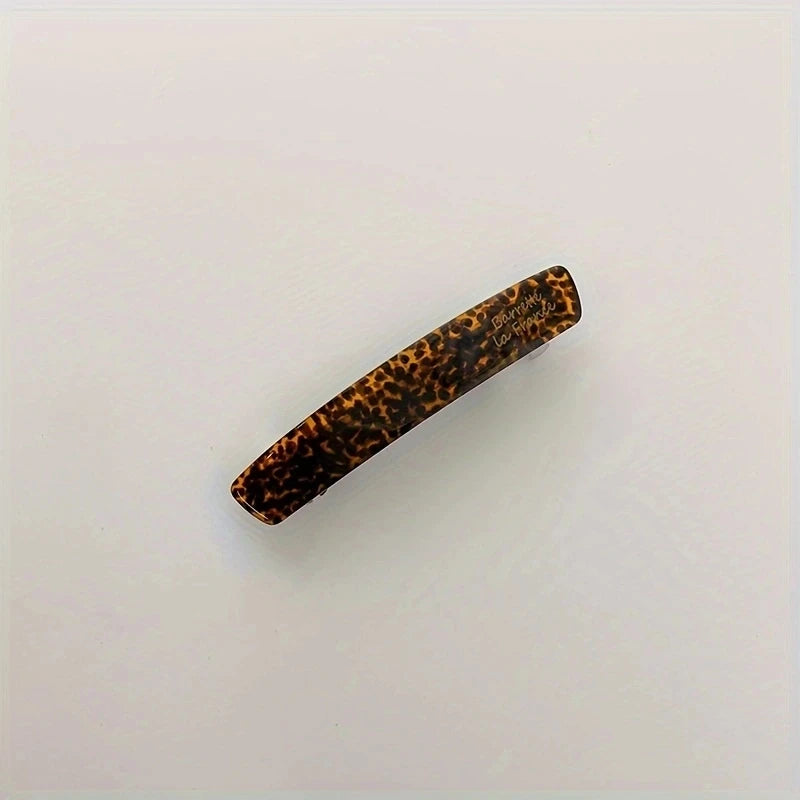 Acetate Hair Clip Elegant Hairgrip Colorful Geometric Barrettes Hairpin Women Hair Acc close-up view