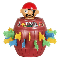Pirate Bucket Toys Novel Trick and Release Pirate Bucket Toys Creative Children's Toys close-up view