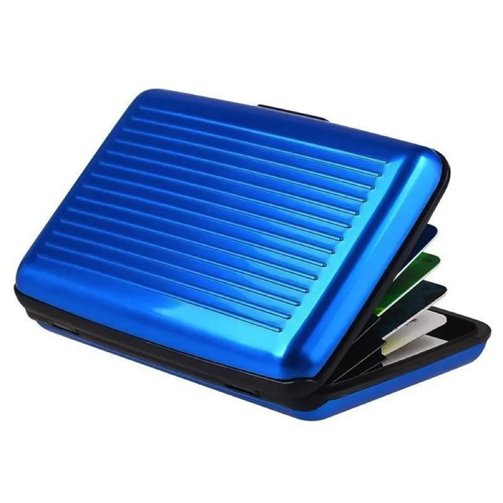 Metal Credit Card Holder | Slim RFID Wallet for Men and Women lifestyle view