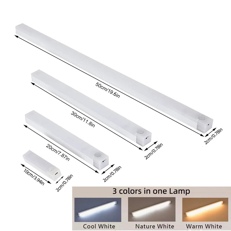 Motion Sensor Lamp Night Light Wireless LED USB alternate view