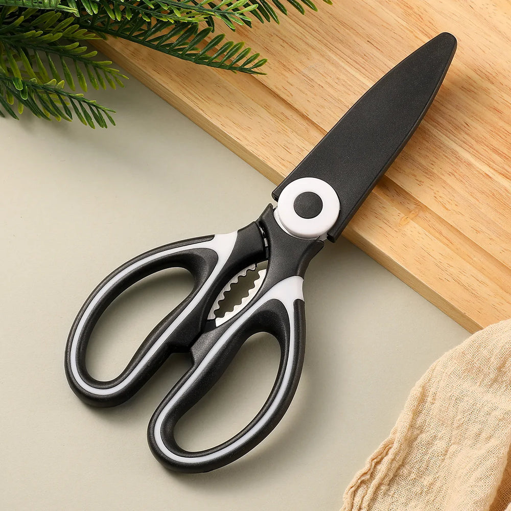 All In One Multipurpose Kitchen Scissors Heavy Duty Sharp Ergonomic Shears for Cookin alternate view