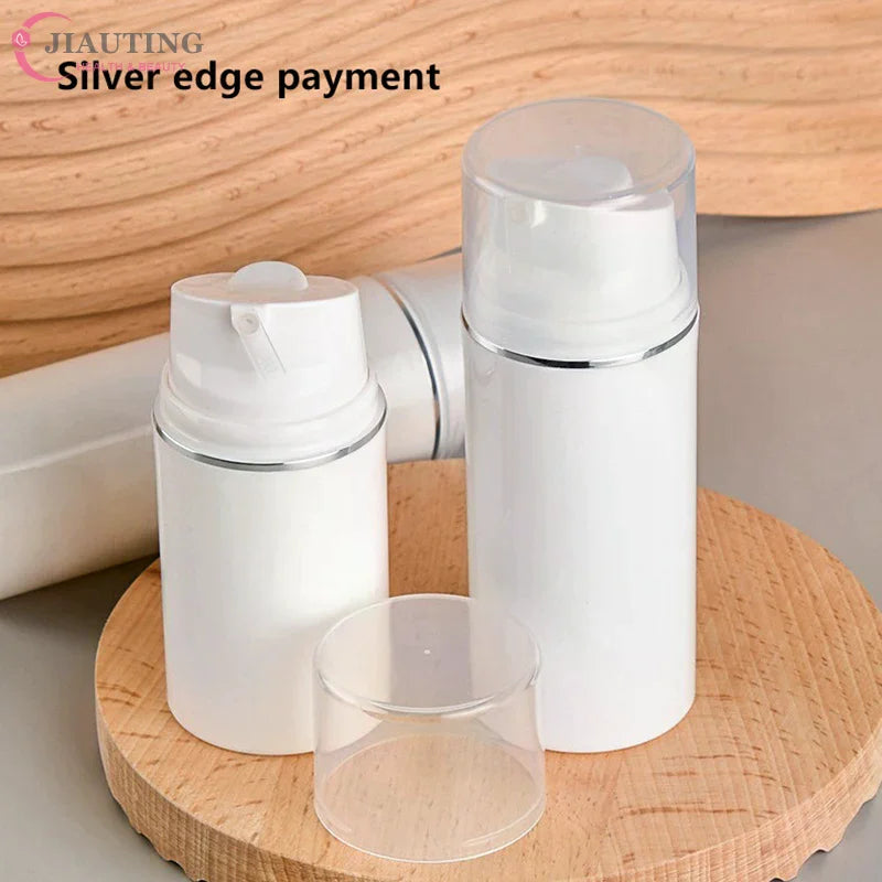 30-150ml Vacuum Pump Bottles Empty Refillable Makeup Cosmetics For Cream Gel Moisturi lifestyle view
