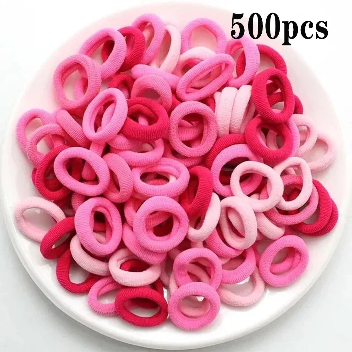 Ponytail Hold Small Hair Tie Rubber Bands Scrunchie Hair alternate view