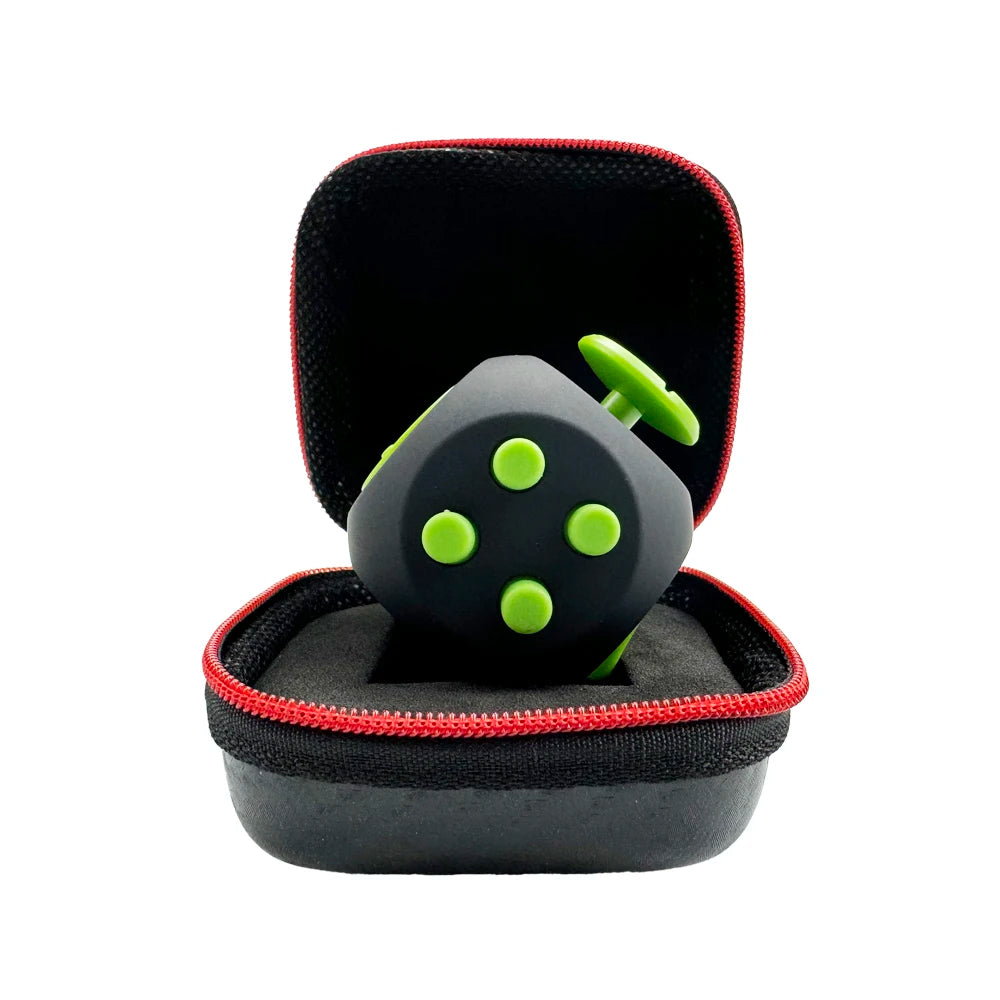 12 Sides Fidget Cube | Anti Stress Sensory Toy for Focus and Calm lifestyle view