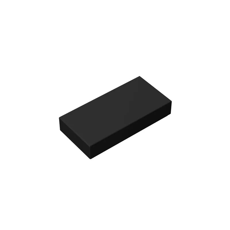 Gobricks GDS-566 Tile 1 x 2 with Groove | Compatible Building Block lifestyle view