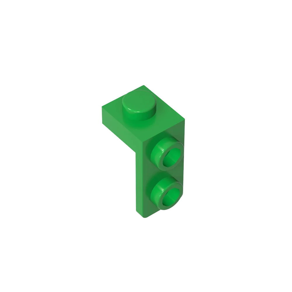 Gobricks Bracket 1 x 1 - 1 x 2 | Compatible Building Block detail view