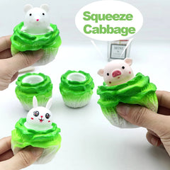 Anti-Stress Toy Cabbage Pig Squeeze Fidget Toys Tpr Squishy Anti Stress Funny Stress Relief For Kids