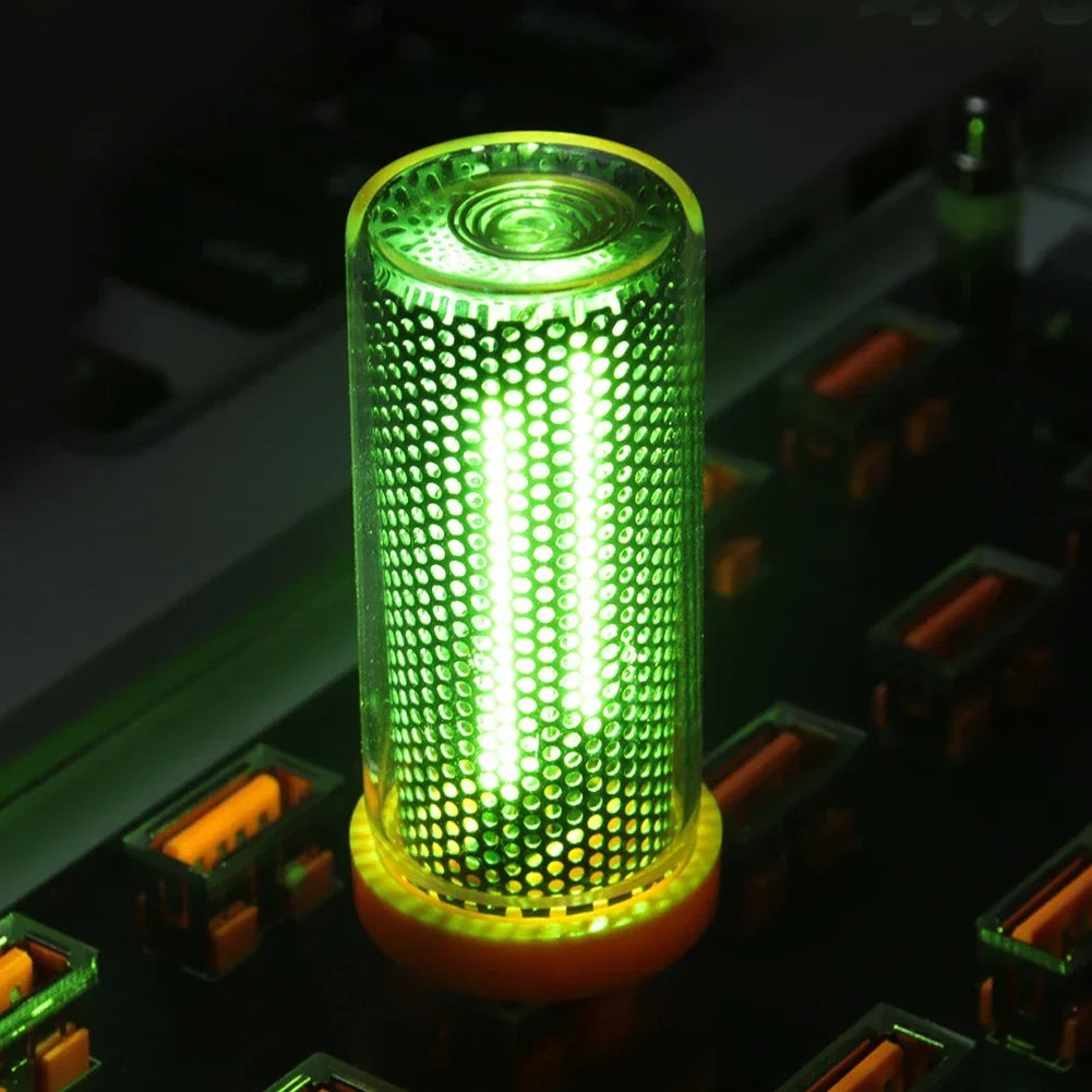 USB Plug-In Glass Bottle Night Light | Color-Changing Ambient Decor Lamp close-up view