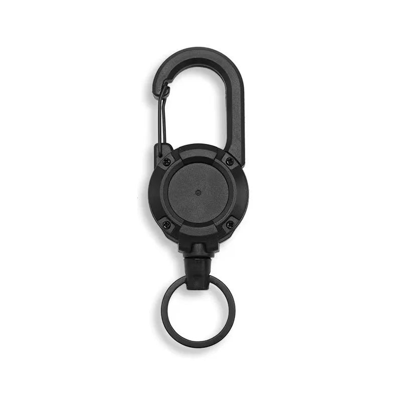 Spring Buckle Pull Reel Anti-theft Outdoor Sporty Key Ring Tool lifestyle view