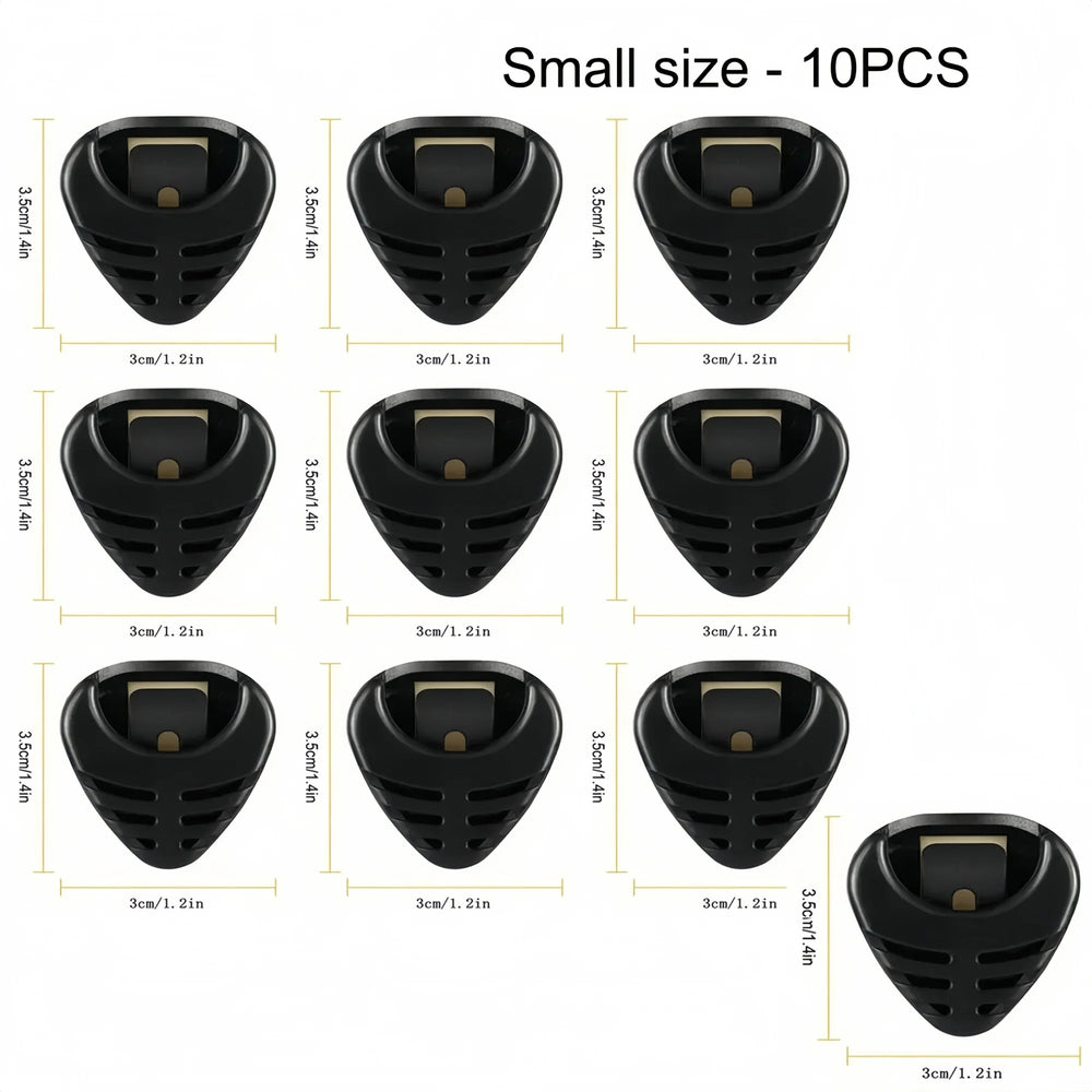Miwayer 1/5/10Pcs Guitar Pick Holder Plastic Plectrum Case Mediator Quick Storage Sel alternate view