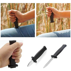 Retractable Fake Knife Toy Plastic Prop Trick Blade Halloween Fools Day Party Cosplay alternate view