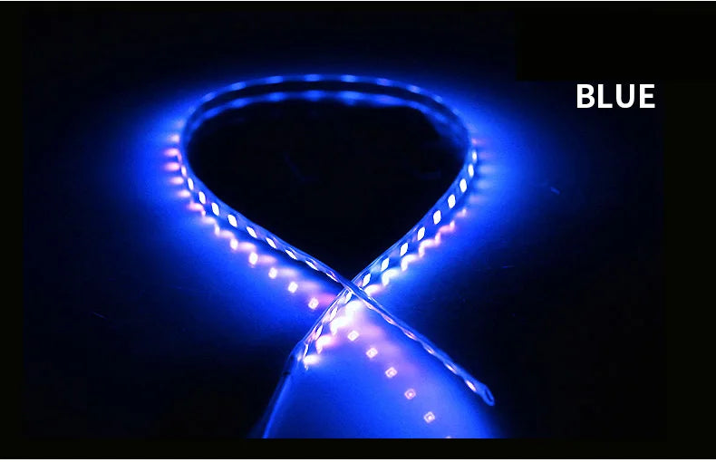 2PCS Car LED Strip Lights 45cm 1210 45SMD | Waterproof Auto Atmosphere Decorative Lam alternate view