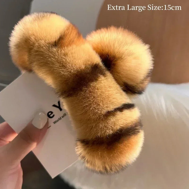 Hair Furry Claw Accessories for Women Clip Pinzas Para El Pelo Korean Fashion Headband Clips Pin Pinzas Pelo Hairclip Haarklem
