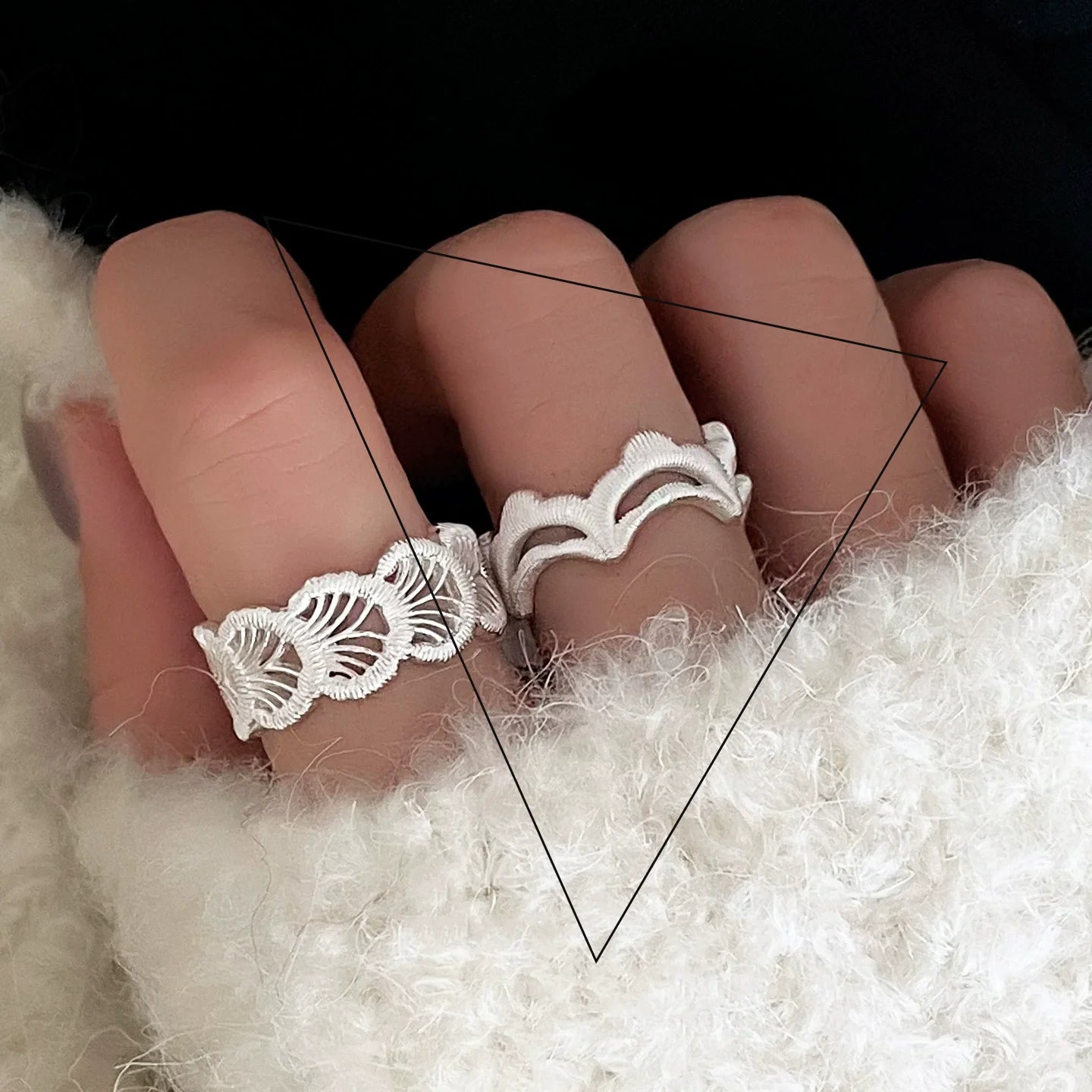 Sterling Silver Bow Ring for Women