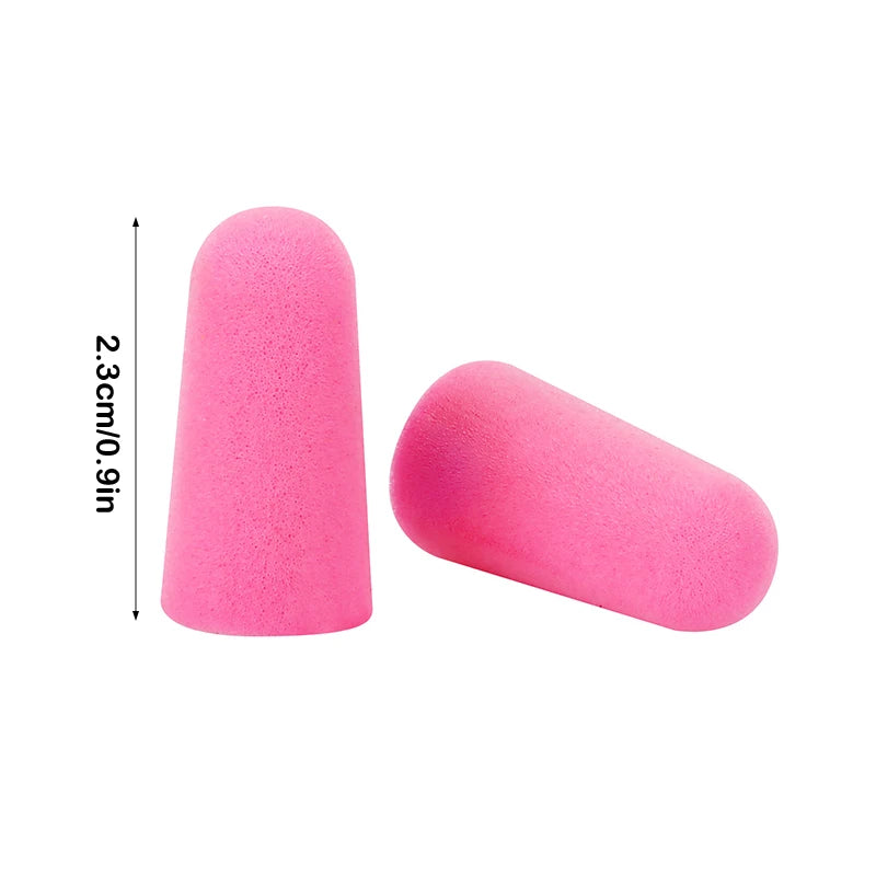 10 Pairs Sponge Earplugs | Noise-Isolating Sleep & Work Earplug Set additional angle