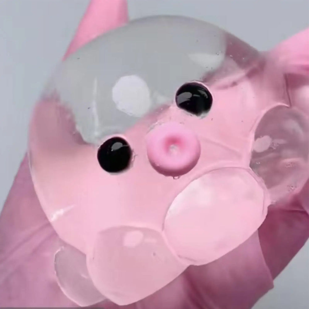 Glowing Octopus Bubble Pop Fidget Toy | Squeeze Sensory Ball with Soft Popping Sounds detail view