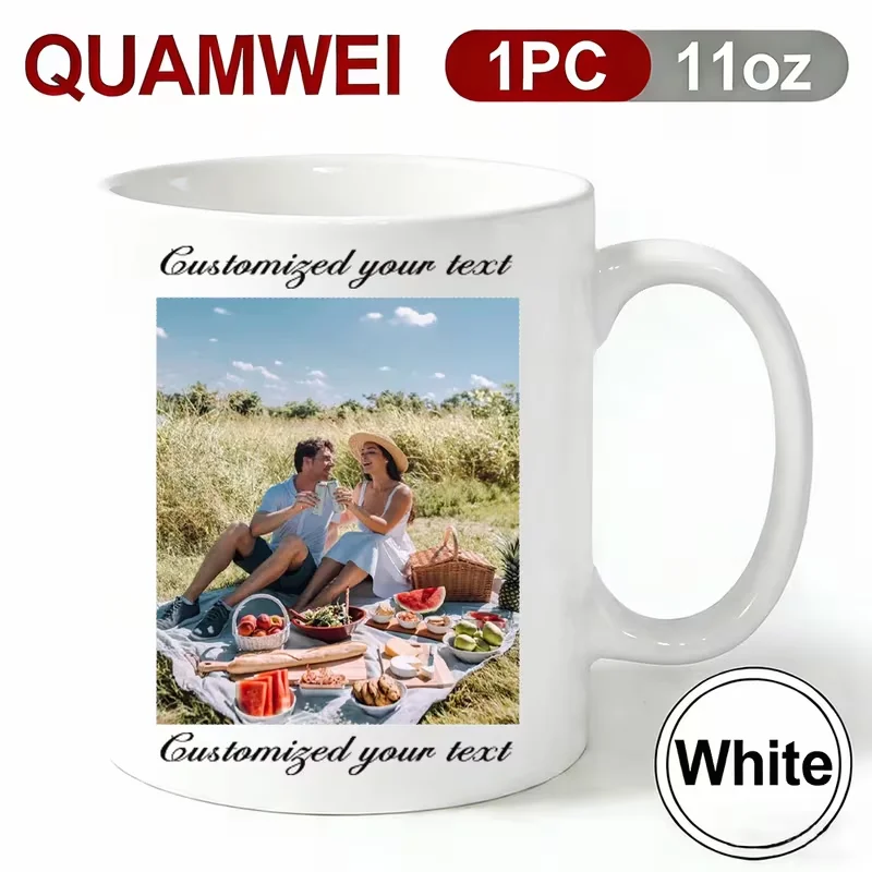 Customizable Photo Mug | Personalized Gift for Valentine's Day detail view