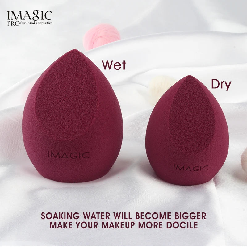 IMAGIC Makeup Sponge Puff Professional Cosmetic Puff for Foundation Beauty Cosmetic Ma close-up view