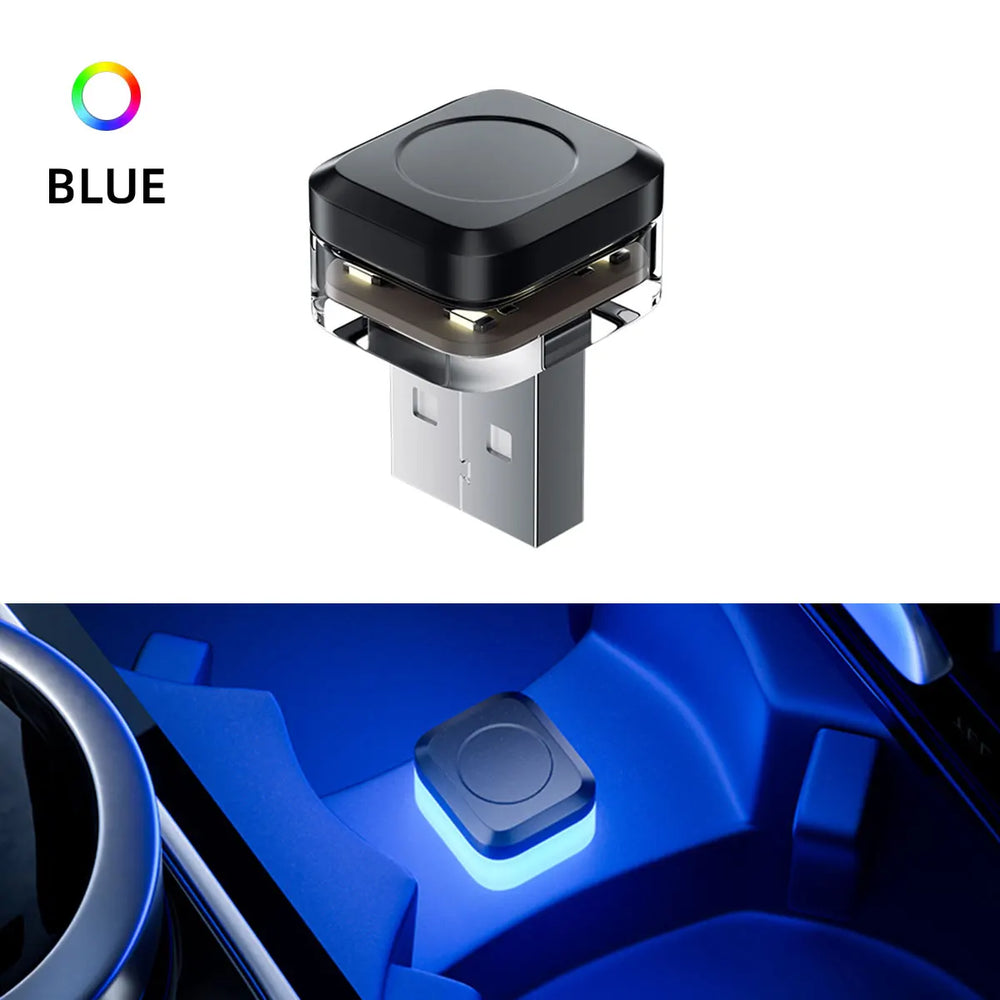Mini USB LED Car Atmosphere Light | Universal Ambient Decorative Lamp lifestyle view