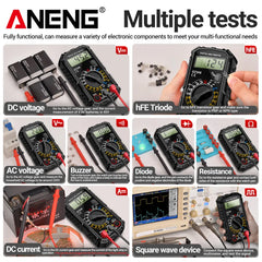 ANENG SZ308 Digital Multimeter AC/DC Current Meter Voltage Resistance Meter Electricia close-up view