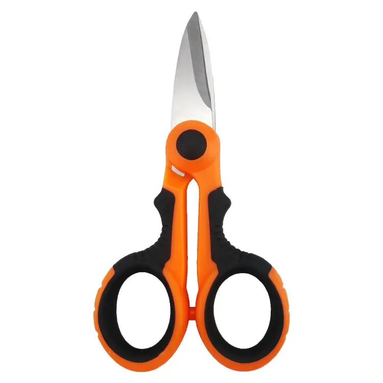 Professional Electrician Scissors | Heavy Duty Wire Stripping Shears with Non-Slip Ha lifestyle view