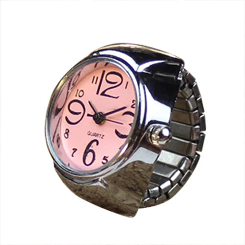 Retro Roman Vintage Punk Finger Watch Ring
