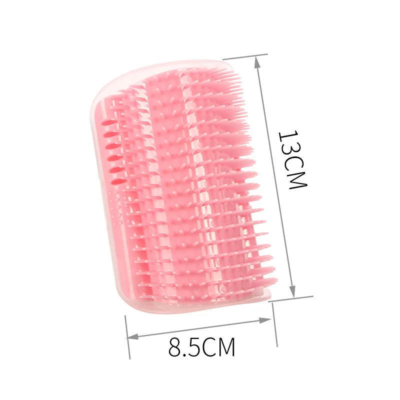 Massage Pet Cat Brush Corner Scrape Hair Removal Beauty Clean Corner Brush Removable alternate view