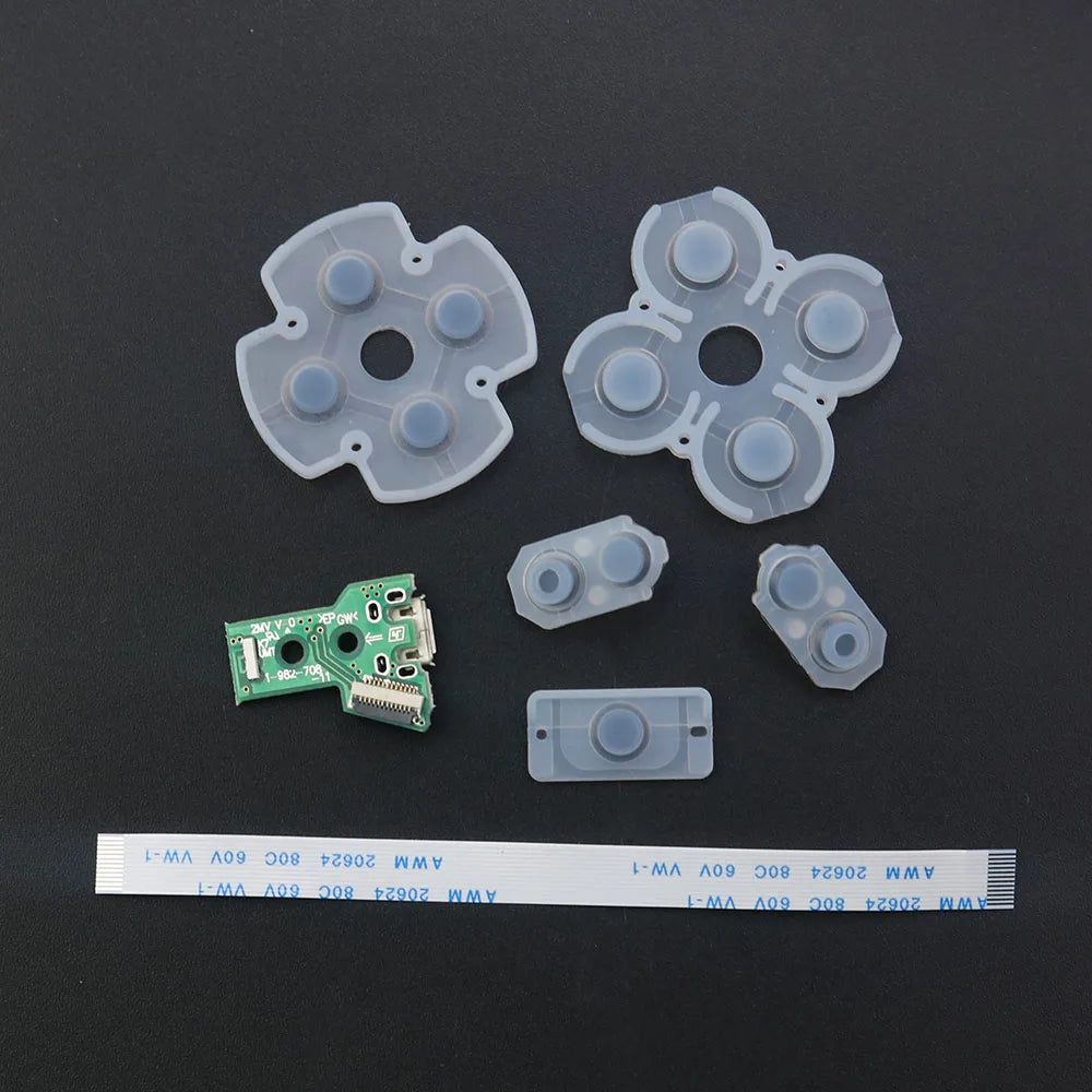 PS4 Controller USB Charging Port Replacement Board | JDM 050 JDS-055 Compatible alternate view