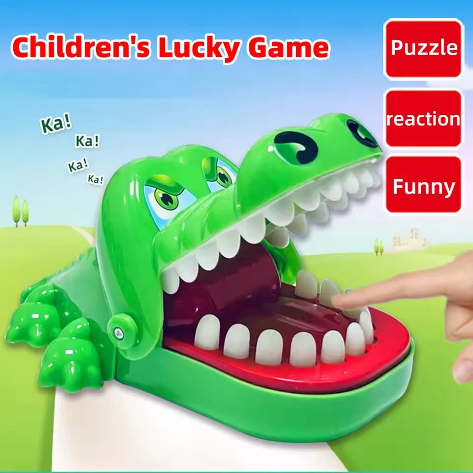Crocodile Teeth Toys For Kids Alligator Biting Finger Dentist Games Funny For Party And detail view