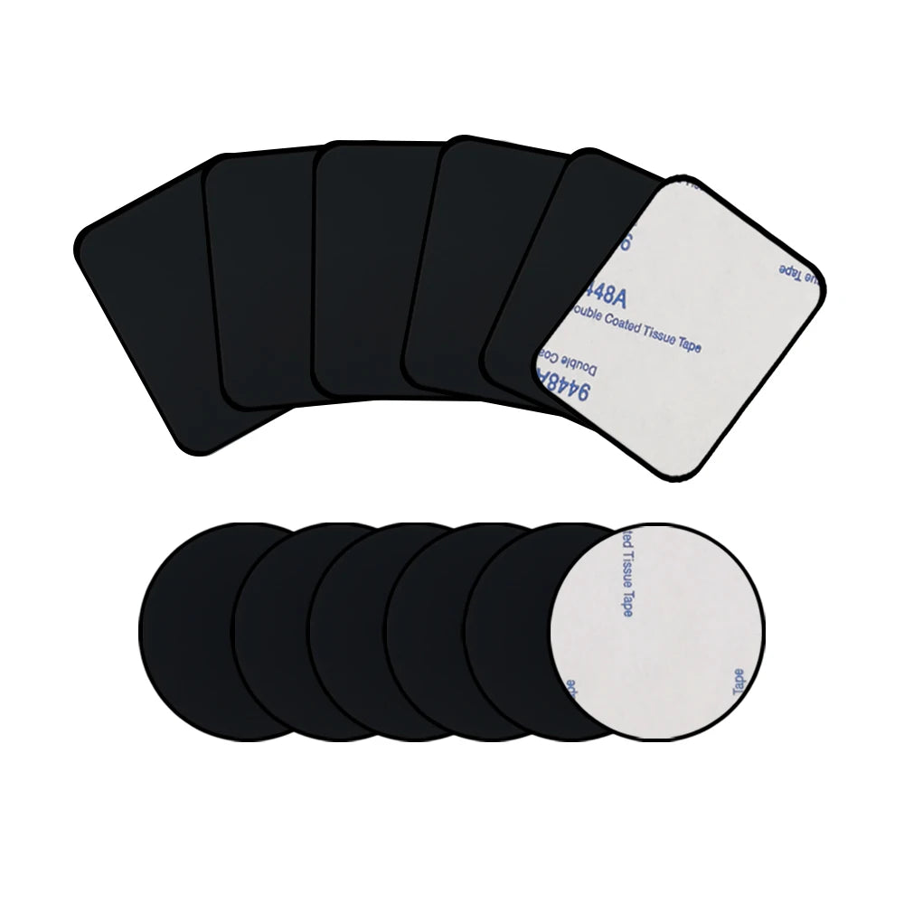 1/3/5PCS Magnetic Metal Plate For Car Phone Holder Universal Iron Sheet Disk Sticker Mount Mobile Ph