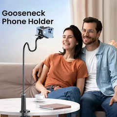 Holder Stand Lazy Bracket Headrest Bed 360 Flexible Long Arms Clamp Mount | 90cm
