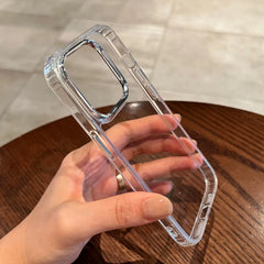 Luxury Clear Silicone Phone Case For iPhone 16 15 14 13 12 11 Pro Max XR X XS 7 8 Plus Shockproof Tr