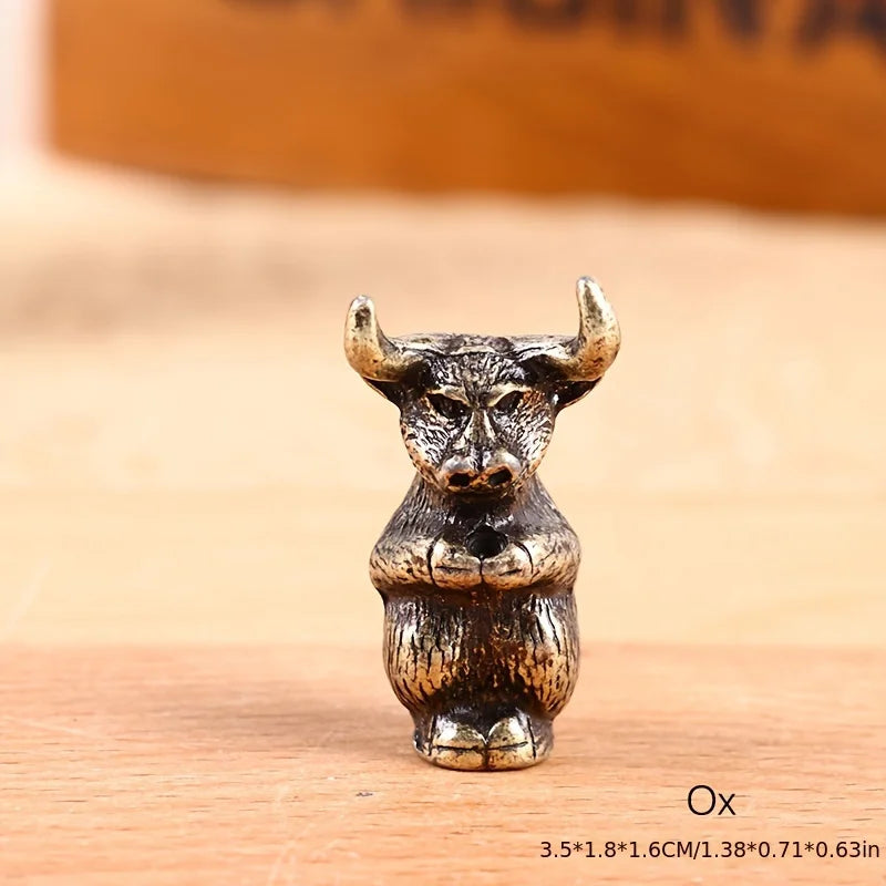 Mini Metal Incense Stick Holder | Chinese Zodiac Animal Incense Burner lifestyle view