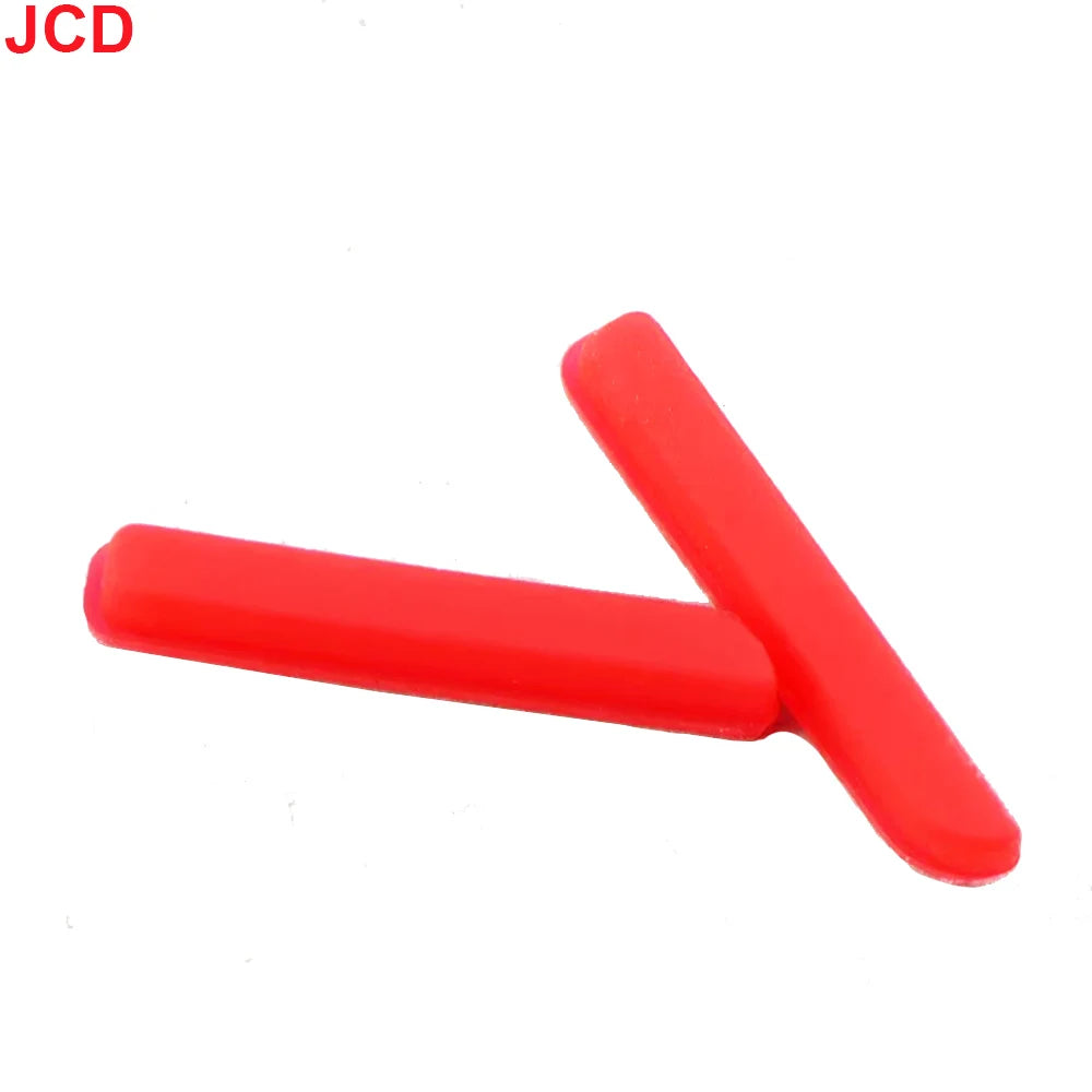 JCD 2sets Replacement Rubber Feet and Button Cover Set for 3DS Console | Repair Kit close-up view