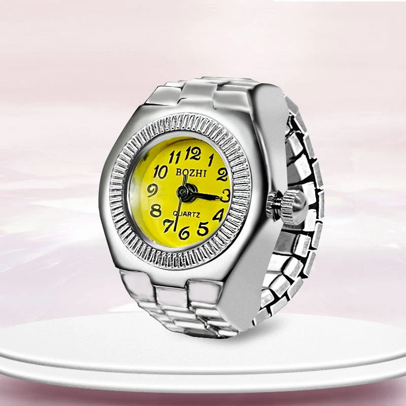 Roman Numeral Punk Gothic Finger Clock Jewelry