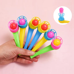 10/20Pcs Colorful Blowing Pipe Magic Floating Ball Game Kids Birthday Party Favors Funny detail view