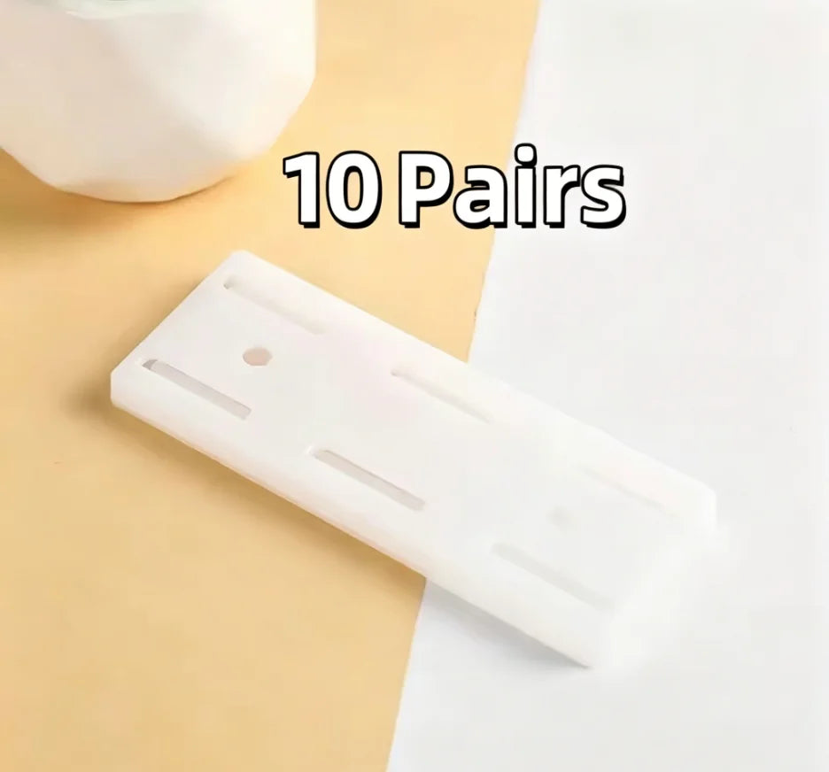 1/2/5/10PCS Self-Adhesive Desktop Socket Fixer Hanging Power Strip Cable Organizer Wall Holder Fixator Removable Wall-Mounted