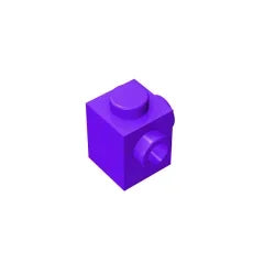 Gobricks GDS-1046 Modified Brick 1 x 1 with Studs on 2 Sides | Building Block for DIY lifestyle view