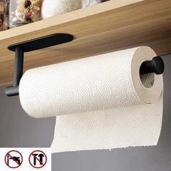 Kitchen Paper Towel Holder Adhesive Tissue Hanger Toilet Roll Paper Dispenser Cabinet Storage Napkin