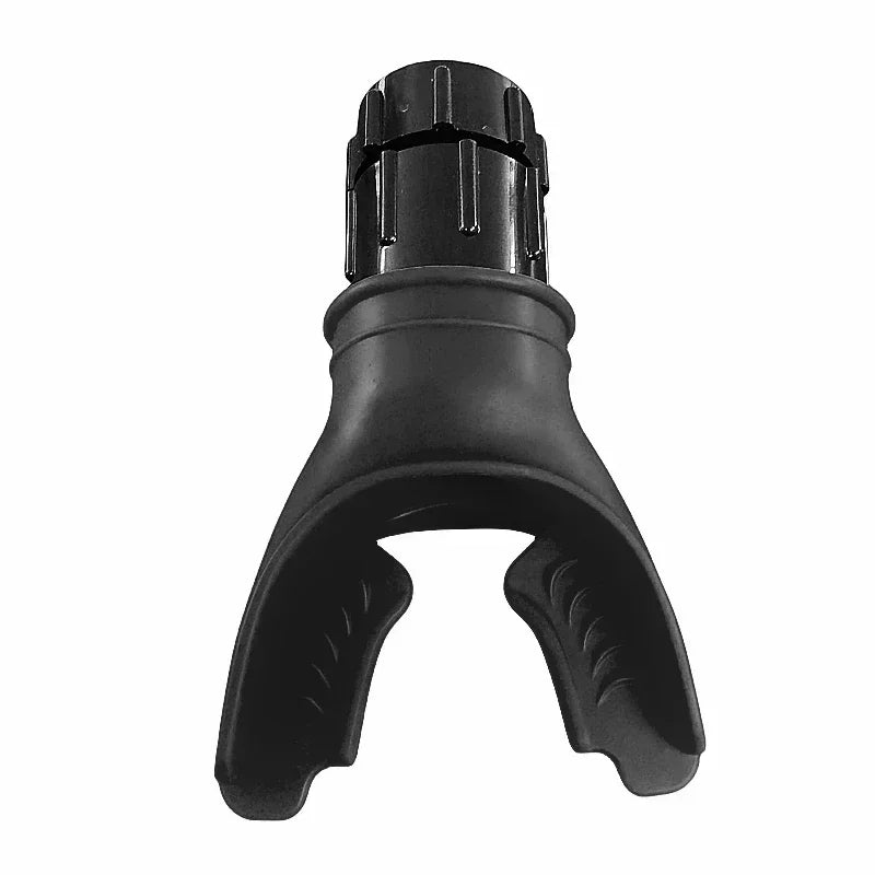 Lung Training Device | Adjustable Resistance Breathing Exerciser close-up view