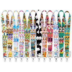 Cartoon Animal Keychain Lanyard | Anti-Lost Rope Strap for Keys
