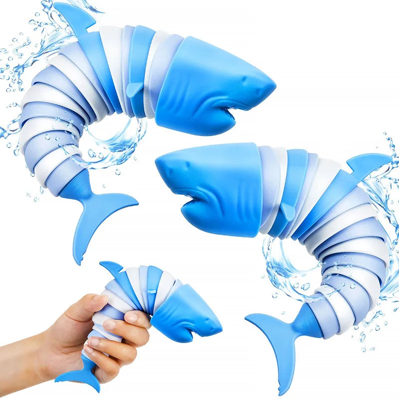Stress Relief Fidget Slug Toy | Anxiety Sensory Toy for Adults and Kids