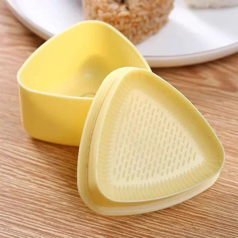 Triangles Sushi Mold Onigiri Maker | Japanese Bento Kitchen Gadget Set detail view
