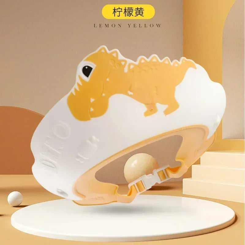Baby Shower Cap with Adjustable Eye Protection | Waterproof Bath Shampoo Visor for Ki alternate view
